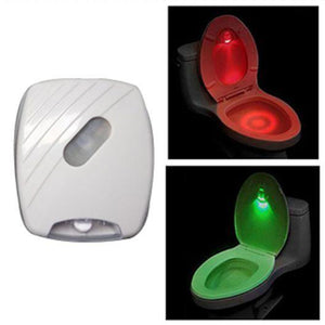 LED Sensor de movimiento Lámpara de noche de inodoro - ¡Coloque las luces donde más lo necesita!