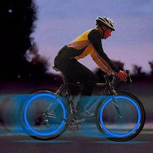 2 Pack - LED luces de rueda de bicicleta