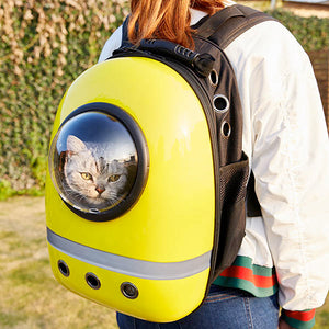 Mochila de viaje en forma de burbuja para mascotas: ¡explora el mundo con tu mascota!