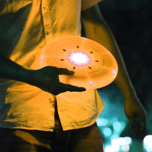 Frisbee iluminado LED