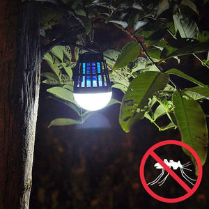 Linterna eléctrica Solar cobrable del asesino del mosquito del USB
