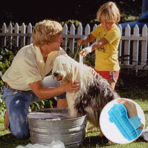 Cepillo de ducha para mascotas con tamaño de mano (3piezas)